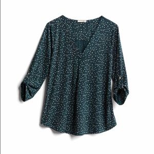 Dark Green Top
